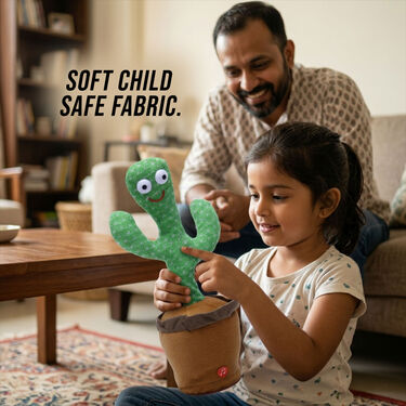 Rechargeable Dancing and Talking Cactus Toy (RCT)