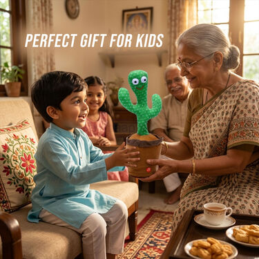 Rechargeable Dancing and Talking Cactus Toy (RCT)