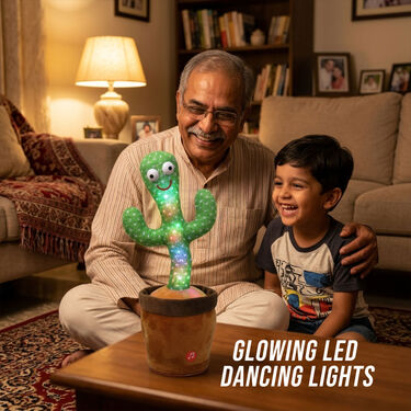 Rechargeable Dancing and Talking Cactus Toy (RCT)