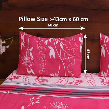 Pack of 5 Beautiful Home Double Bedsheets Set With 2 Blankets (5BS2FB)