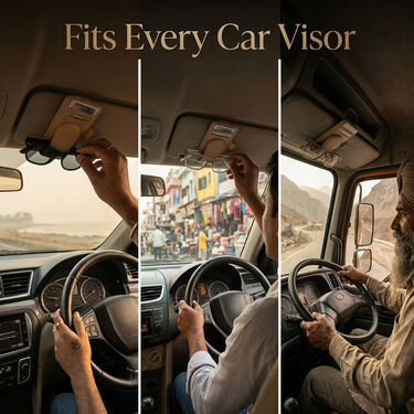 Car Visor Sunglass Holder Organiser (CIO5)