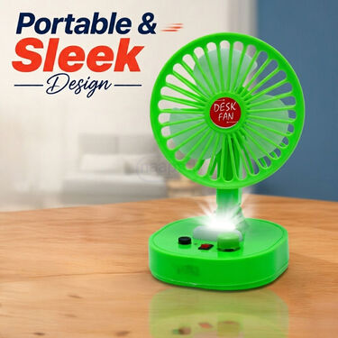 Rechargeable High-Speed Fan With Emergency Light (EF38G)