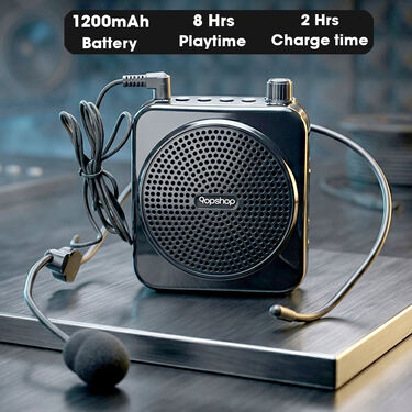Portable Voice Amplifier With Wireless Microphone And Bluetooth (PMBT1)