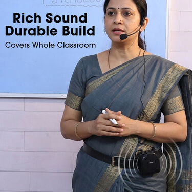 Portable Voice Amplifier With Wireless Microphone And Bluetooth (PMBT1)