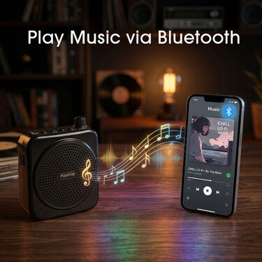 Portable Voice Amplifier With Wireless Microphone And Bluetooth (PMBT1)
