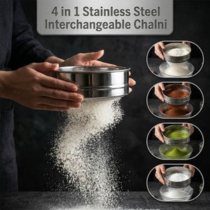 4 In 1 Interchangeable Chalni (Chalni1)