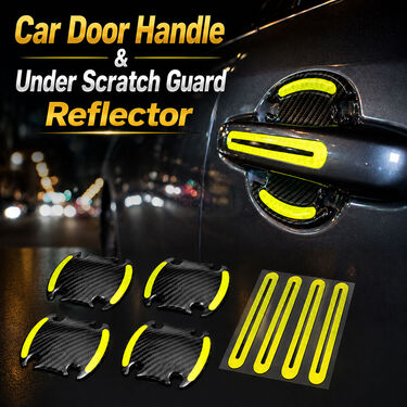 Car Door Handle & Under Scratch Guard Reflector (CED15)