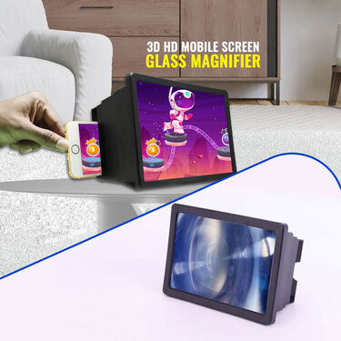 3D-Screen Magnifier with Eyes Protection Enlarged (3DMPE)
