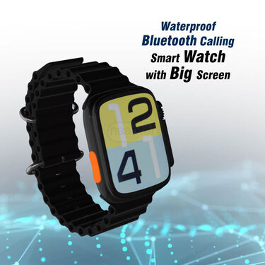 Waterproof Bluetooth Calling Smart Watch With Big Screen (BCSW34)