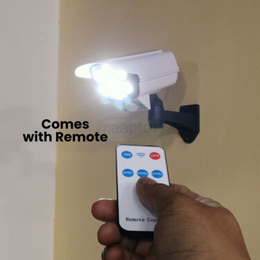 Security Camera-Shaped Motion Sensor Powerful Solar Outdoor Lamp (D35)
