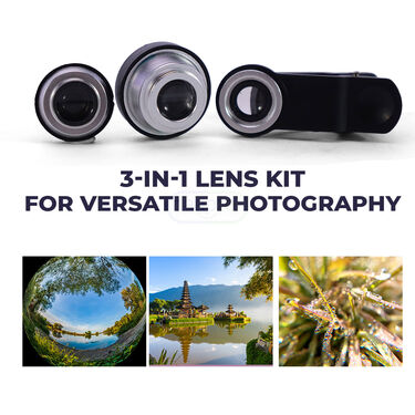 Complete Camera Lens Kit for Mobile (WAC)