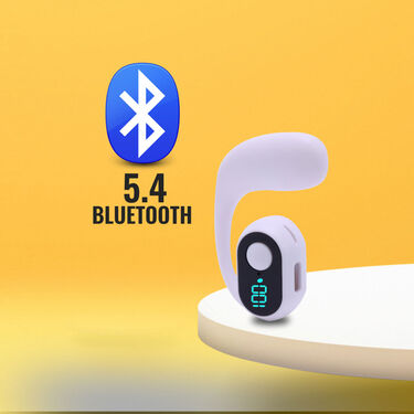 Clip On Wireless Bluetooth Calling Earphone With Display (WSBD)